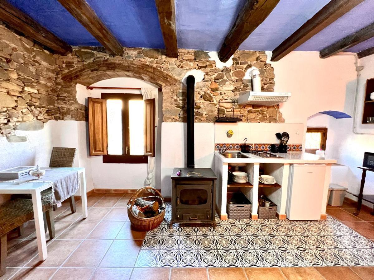 Estudio En Masia Can Mon Anglés Exteriér fotografie