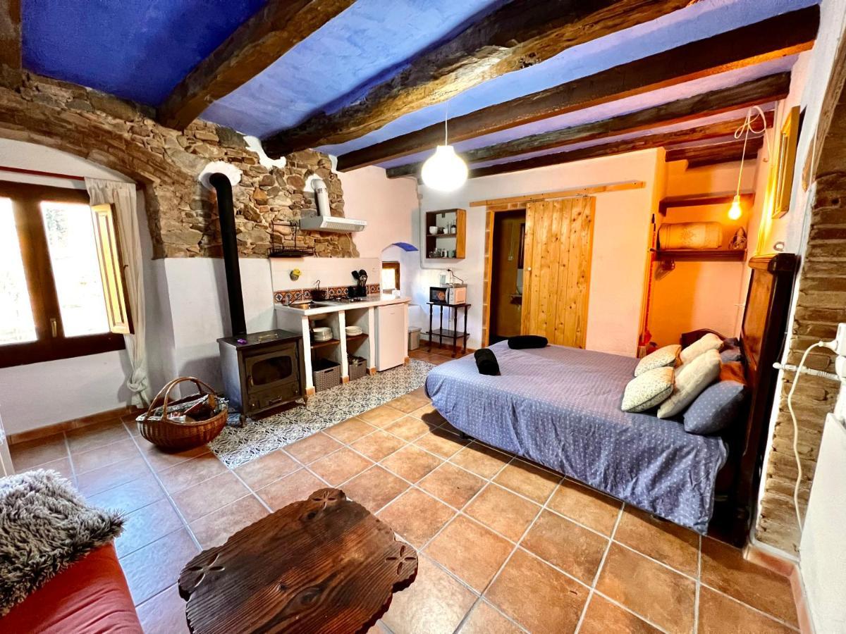 Estudio En Masia Can Mon Anglés Exteriér fotografie